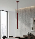 Люстра Emibig SELTER LED 8 Вт бордовая 120 см 1647/1