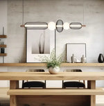 Chandelier Viokef MARGOT LED 28W 3000K Black and Gold 113*137.5cm 4311600