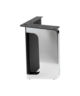 Table legs Miago Stainless steel Black wood T24-1055