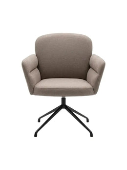 Офисное кресло Misimu, серая ткань, поворотное основание X900#/GREY