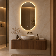 Jade სარკე Beverly ოვალური LED 45*30*90 სმ JA28012-60W-Mirror