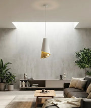 Emibig MODA LED Chandelier, 15W, White and Gold, 140 × 20 cm 1618/1