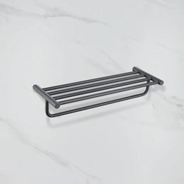 Вешалка для полотенец Empolo двойная, металл, M97115GM