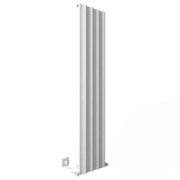 Радиатор Carisa BOREAS S, 3 секции, алюминиевый, электрический, белый, 1500W, 180*27.6см BRS1800027603||Whi