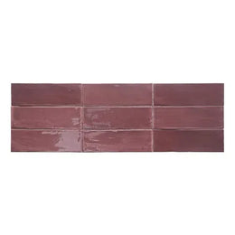 Wall tile Dune Tabarka garnet glossy 7.5*23 | 188261