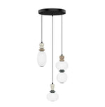 ჭაღი Viokef GEMMA 19ვატი Opal Brown Grey Black 38*163სმ 4331000