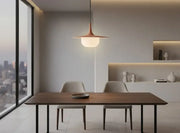 Chandelier Viokef/FRED 10 Watt Brown and White 35*150cm 4312601