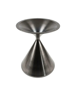 Table leg Miago titanium glossy conical T25-2170
