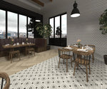 კედლის ფილა Dune ბრტყელი შავი მატი7.5*30 187864 187864N