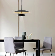 Chandelier Viokef MONICA LED 16W 3000K Black and Gold 40*128.5cm 4242200