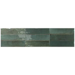 Floor and wall tile Dune Agadir green glossy 7.5*28 | 188570