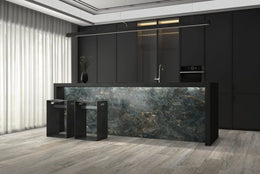 Большие плиты ASCALE LABRADORITE ROYALBLU, мягкий мат, 6 мм*320*160 см, кв.м. ASC930M