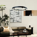Chandelier Viokef DENIS LED 58W 3000K SAND BLACK 61*135cm 4250600