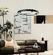 Chandelier Viokef DENIS LED 58W 3000K SAND BLACK 61*135cm 4250600