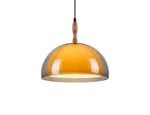 Chandelier Juncan Yellow Acrylic Wood E27 D35*H26cm MD1039