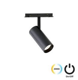 Точечный светильник Viokef MAGNETIC LED с выключателем, 20 Вт, 3000K, черный, диаметр 6 см, 4244100S
