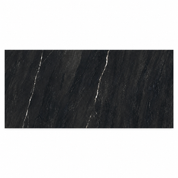 დიდი ფილები ASCALE BELVEDERE BLACK პრიალა 6მმ*320*160სმ კვ.მ. ASC100P — პროდუქტის ხედი