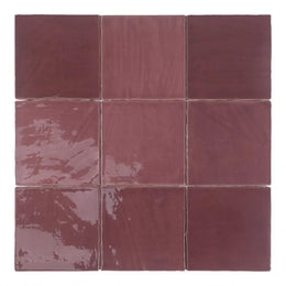 Wall tile Dune Tabarka garnet glossy 15*15 | 188252