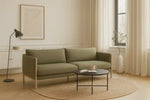 მისაღების დივანი Bolia Hayden მატერია NANTES მწვანე ხისფერი პიგმენტური ფეხ. 240*92*63სმ 01-042-03_00626