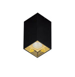 Chandelier Viokef GLAM 12watt black and gold 7.5*15cm 4240501