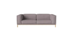 Living room sofa Bolia Cosy Material SOIL ROSE MELANGE Oak legs with white pigments 246cm 01-018-01_01088
