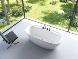 Ванна акриловая Alcoswell Cassablanca матовая белая 170*80см CAS 17080S-MW