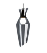 Chandelier Juncan gray glass E14 D14*40cm D7819A