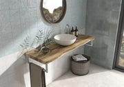 Floor and wall tile Dune Berlin Aquamarine glossy 14.7*14.7 | 188046