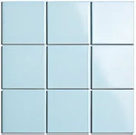 Напольная и настенная плитка Arezzo MOSAIC синяя глянцевая 10*10 кв.м TC9808G