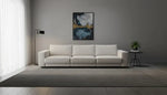 Living room sofa Bolia Noora material SOIL COOL GREY oak legs. 01-068-50_00543