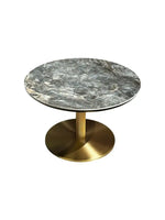 Table, top Ascale ASC930M LABRADORITE ROYALBLUE matte on MDF 6mm diameter 60 D60-ASC930M