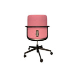 Office chair LTForm OLIVIA black low back base B23 rubber R10 material C20 OV20B23R10C20