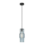 Люстра Viokef LILIAN 40 ватт СИНЕ-ЧЁРНЫЙ 12*150см 4294902