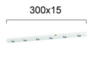 რელსი Viokef SLIM 48V DC LED 7 ვატი თეთრი 30*15 სმ 4288501 — 4288501 ტექნიკური ნახაზი