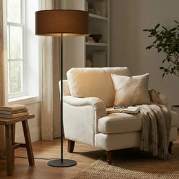 Торшер Emibig ECO 15 Ватт, коричневый, 143 см 1657/LP1