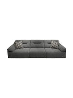 Диван для гостиной Gerberisi, темно-серый, ткань Grade B CKS083-11, трехместный, 270*121*81 см K6718-3p