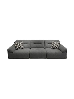 Диван для гостиной Gerberisi, темно-серый, ткань Grade B CKS083-11, трехместный, 270*121*81 см K6718-3p