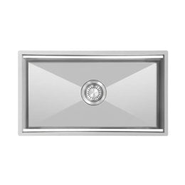 Кухонная мойка Ukinox Workstation Series, нержавеющая сталь, 81*47см, врезная, WSC810.12K