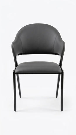 Кухонный стул Kimhome серый, искусственная кожа 50*53*85см Y83#-GREY