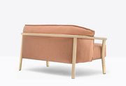 Living room sofa Pedrali LAMORISSE light oak frame fabric C111 150*66*72cm 3688/C111_FR_FSC