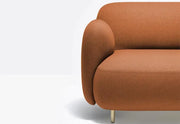 Living room sofa Pedrali BUDDY metal frame OA material H125 248*90*73.5cm 219/H125_OA