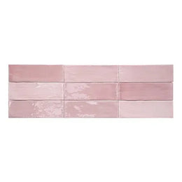 Wall tile Dune Tabarka pink glossy 7.5*23 | 188255