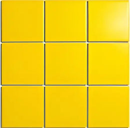 Floor and wall tiles Arezzo MOSAIC yellow matt 10*10 sq.m TC9814