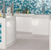 Floor and wall tile Dune Berlin white glossy 14.7*14.7 | 188047