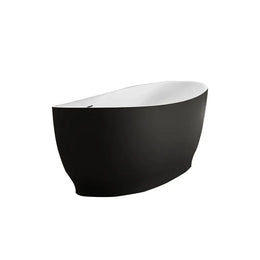 Каменная ванна Aquaforte, матовая черная 165x78x61 см | VSBI1657861SO