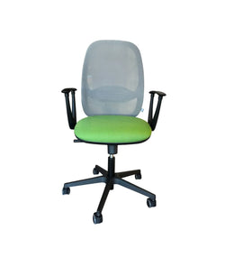 Офисное кресло LTForm O-ZONE мод. F01/= мех. S01 база B37 ролики R04 сетка MG ткань B22 B22OZ41F01S01B37R04MGB22X OZ41F01S01B37R04MGB22X