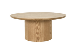 Coffee table Hinlim EMERY MDF+ash veneer wood color