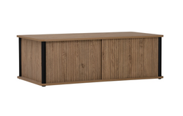 Hinlim CAIRO coffee table with storage, engineered wood, oak color