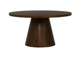 Dining table Hinlim ALORIN MDF+Cedar veneer brown