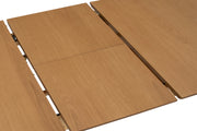 სასადილო მაგიდა Hinlim WOYER MDF+იფნის ხის შპონი ხისფერი — დეტალი (146153) — ფოტო 13